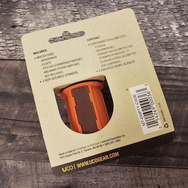 UCO UCO MATCH CASE-ORANGE