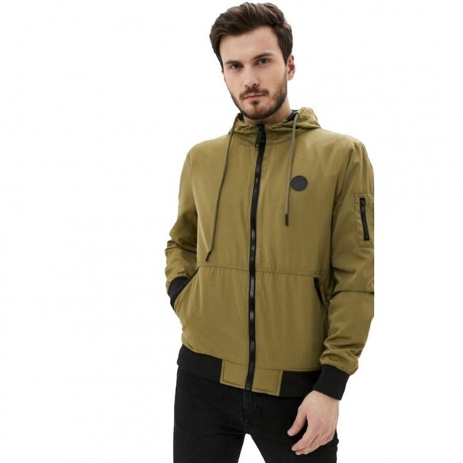 BLEND 100% POLYESTER RAIN JACKET