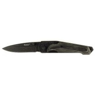 RUKO KNIVES RUKO051Y FOLDING KNIFE Y/B MICARTA HNDL