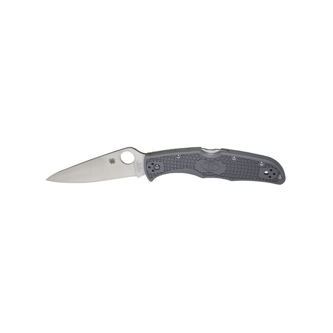 SPYDERCO ENDURA4 LIGHTWEIGHT GRAY FRN FLAT GROUND PLAINEDGE