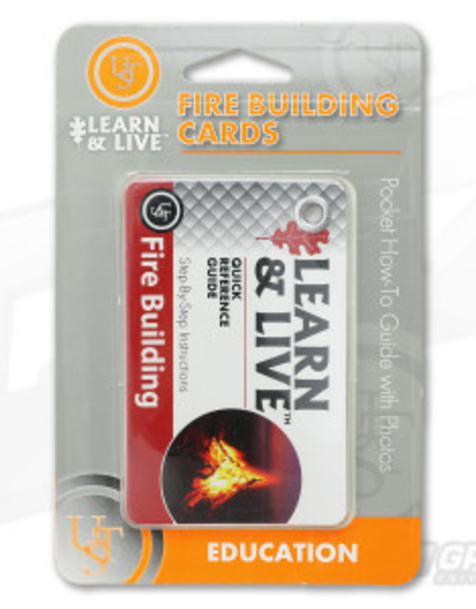 LIVE AND LEARN FIRE BUILDING CARDS - Smith Army Surplus
