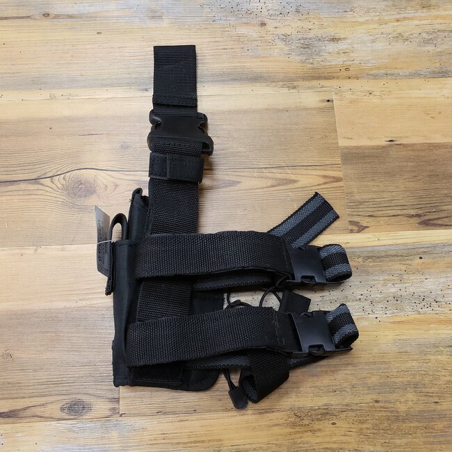 PARKLANDS NATO TACTICAL LEG HOLSTER-BLACK