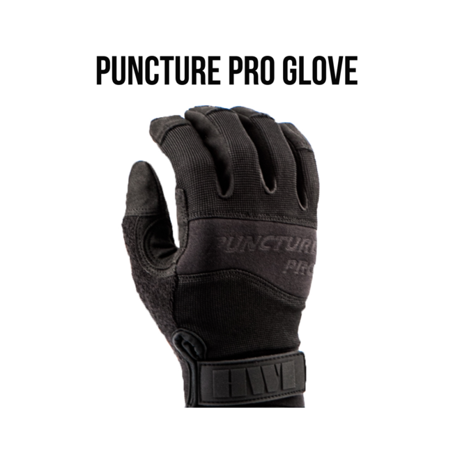 HWI TACTICAL & DUTY DESIGNS PUNCTURE PRO HYPODERMIC NEEDLE PROTECTIVE GLOVE