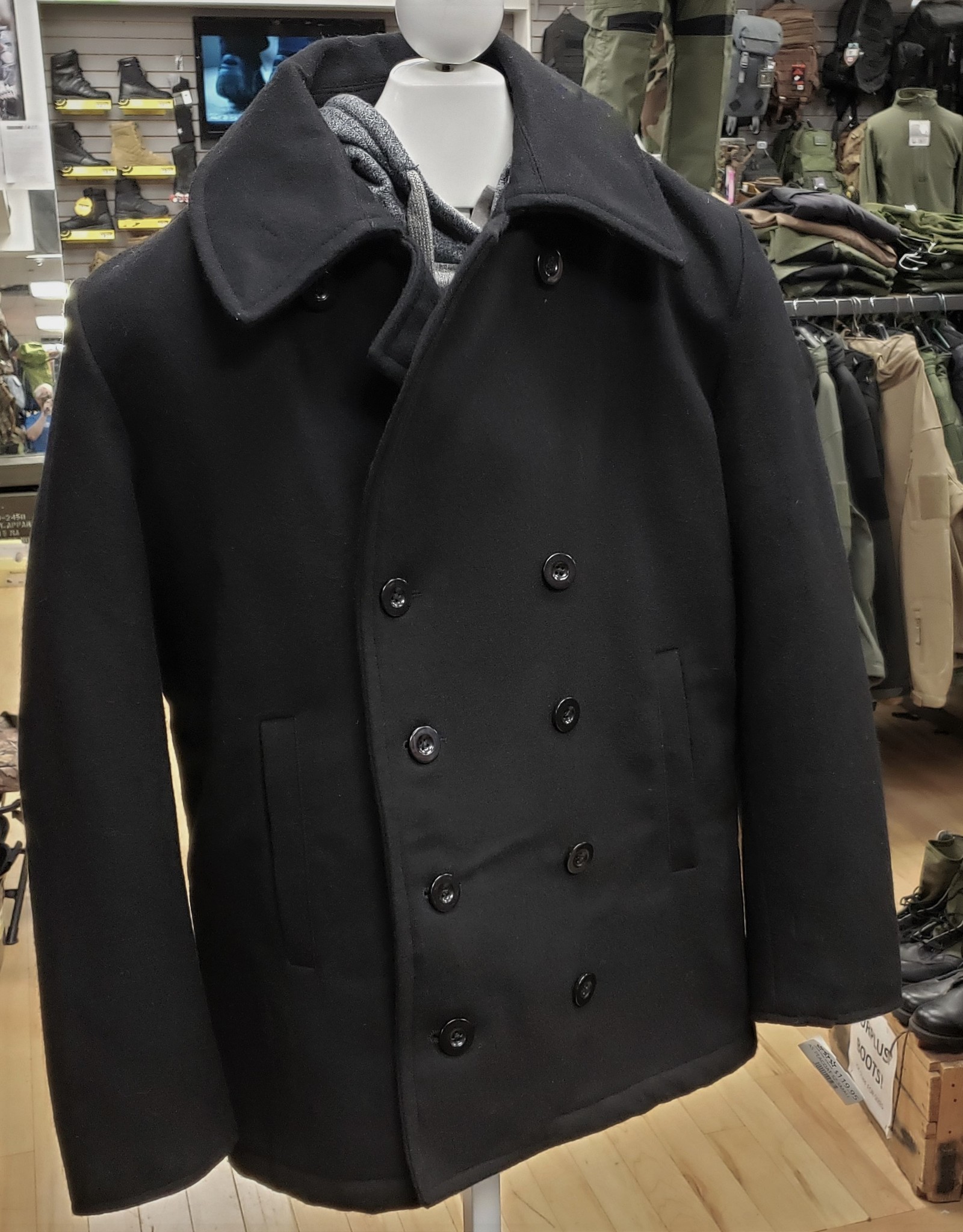surplus pea coat