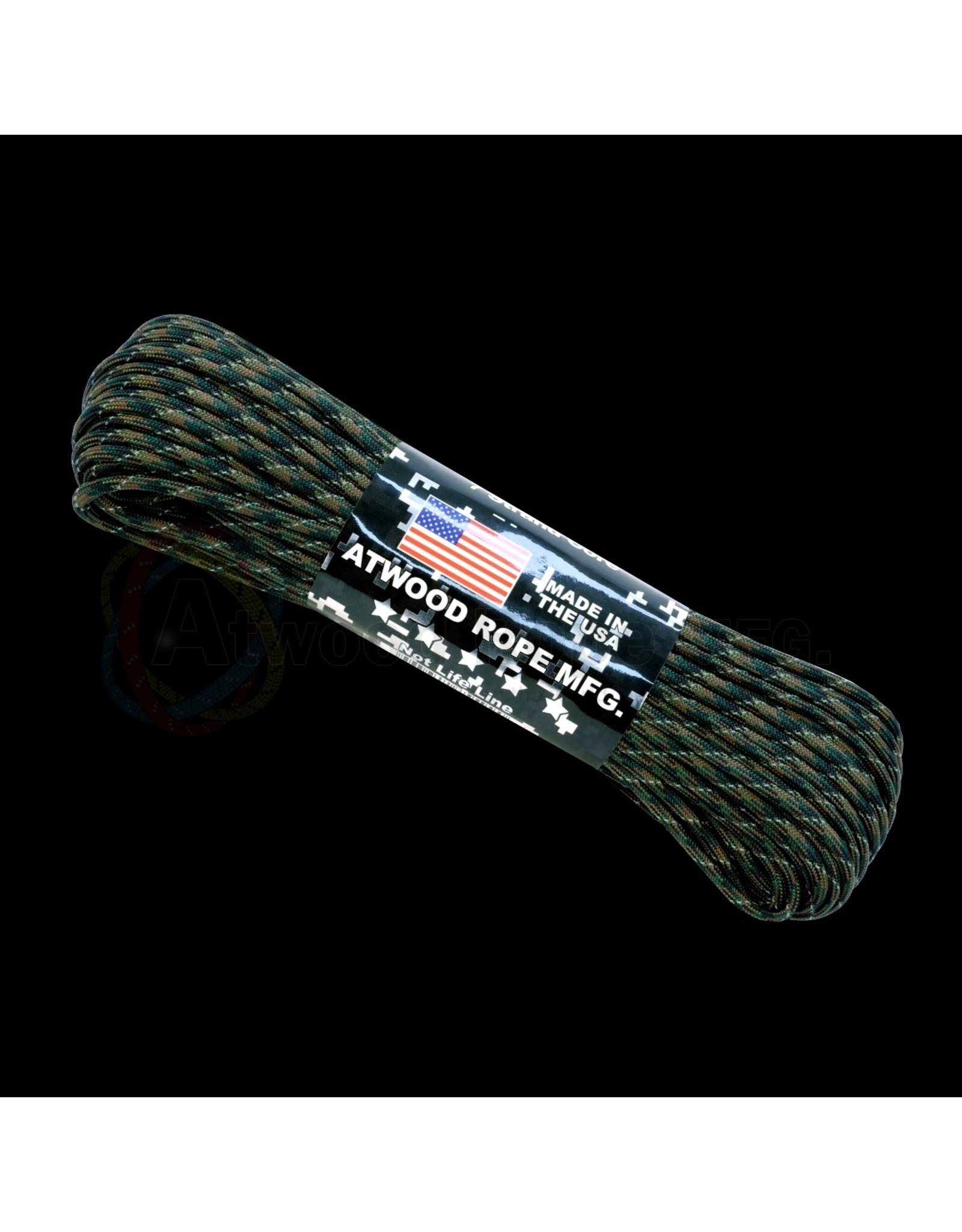 ATWOOD ROPE MFG REFLECTIVE PARACORD (50FT)