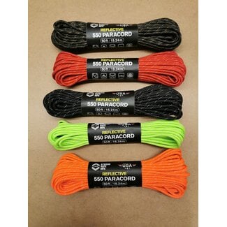 ATWOOD ROPE MFG REFLECTIVE PARACORD (50FT)