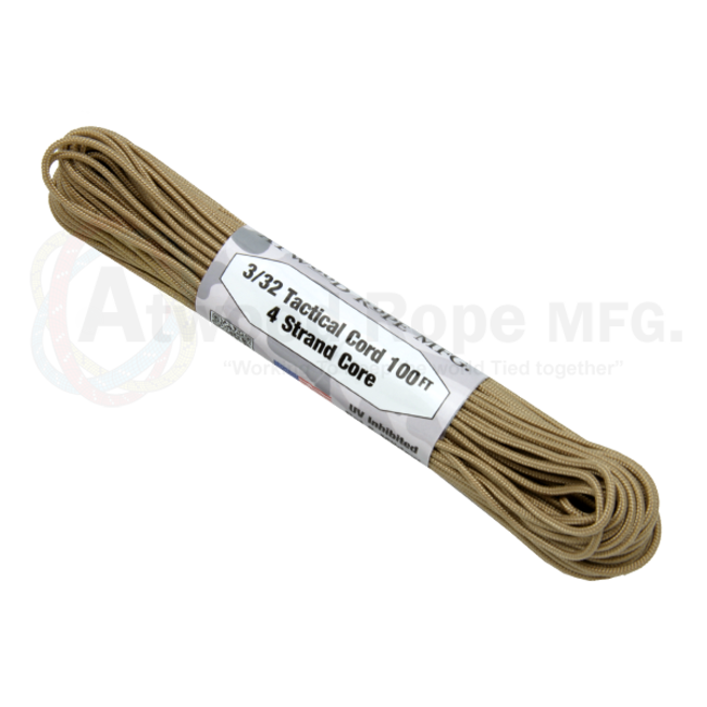 ATWOOD ROPE MFG TACTICAL CORD (3/32INCH X 100FT)