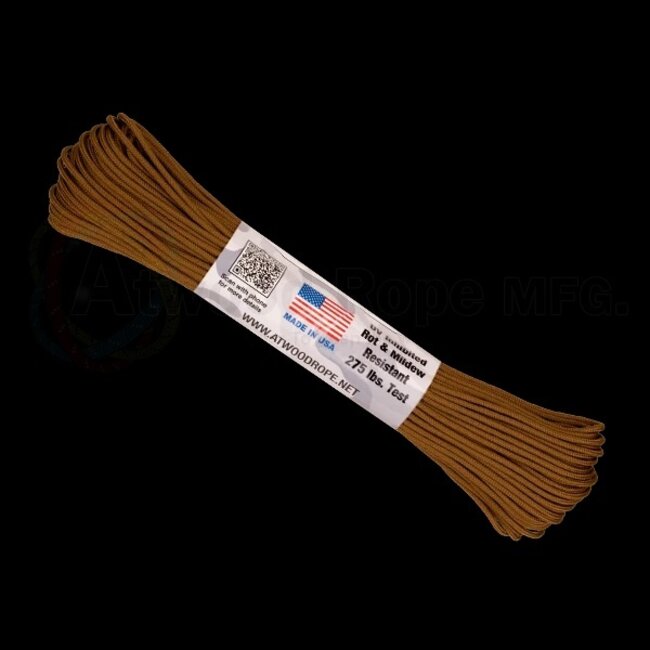 ATWOOD ROPE MFG TACTICAL CORD (3/32INCH X 100FT)