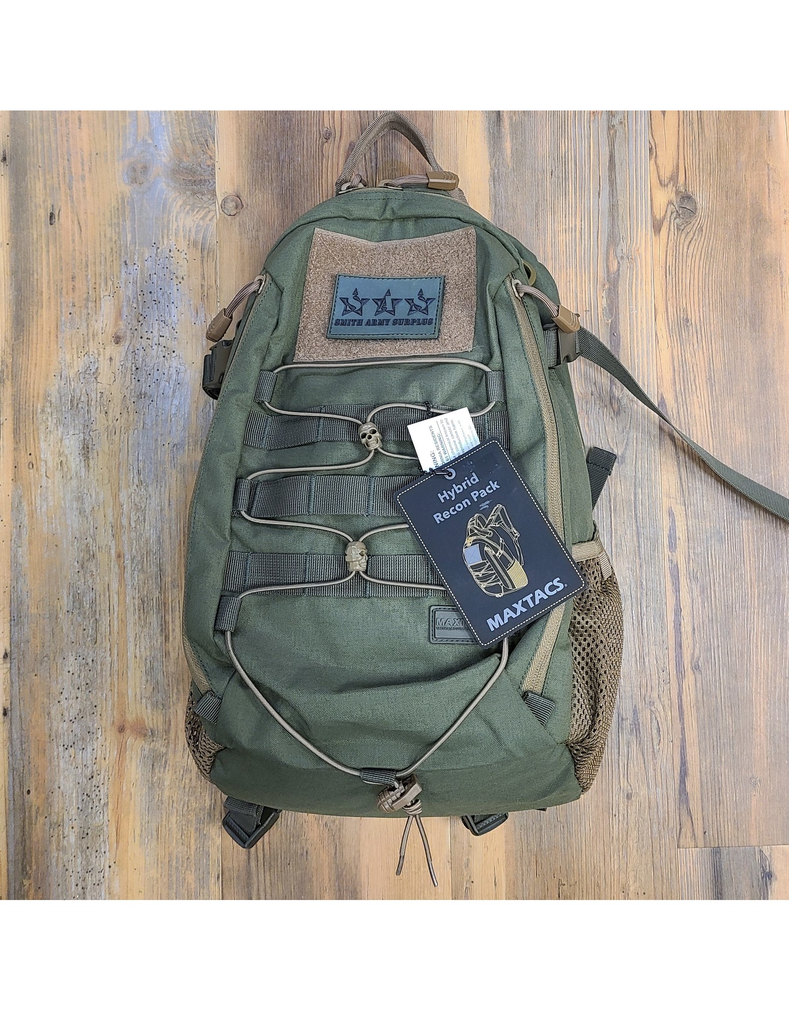 MAXTACS MAXTAC HYBRID RECON PACK OLG/DCY