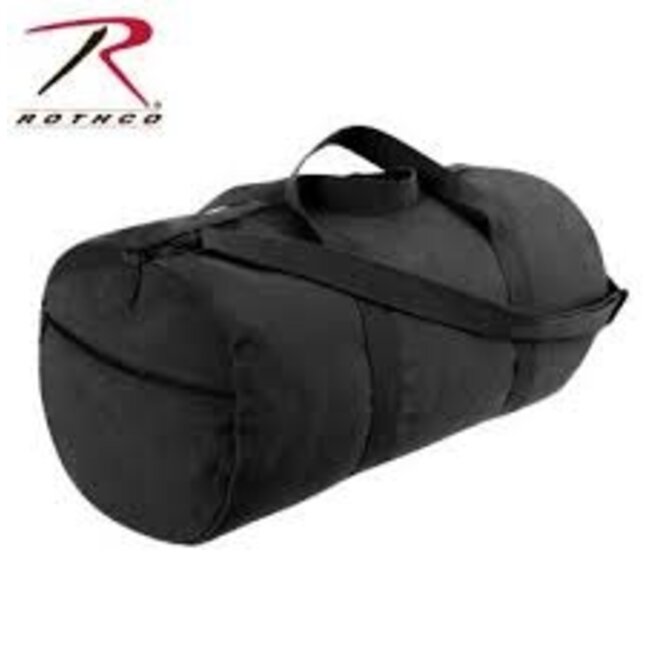 ROTHCO ROTHCO CANVAS SHOULDER BAG - 24'' BLK