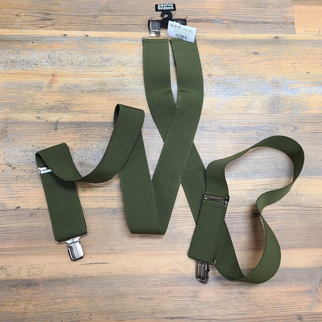AMERICAN OUTDOORS AMERICAN OUTDOORS SUSPENDERS