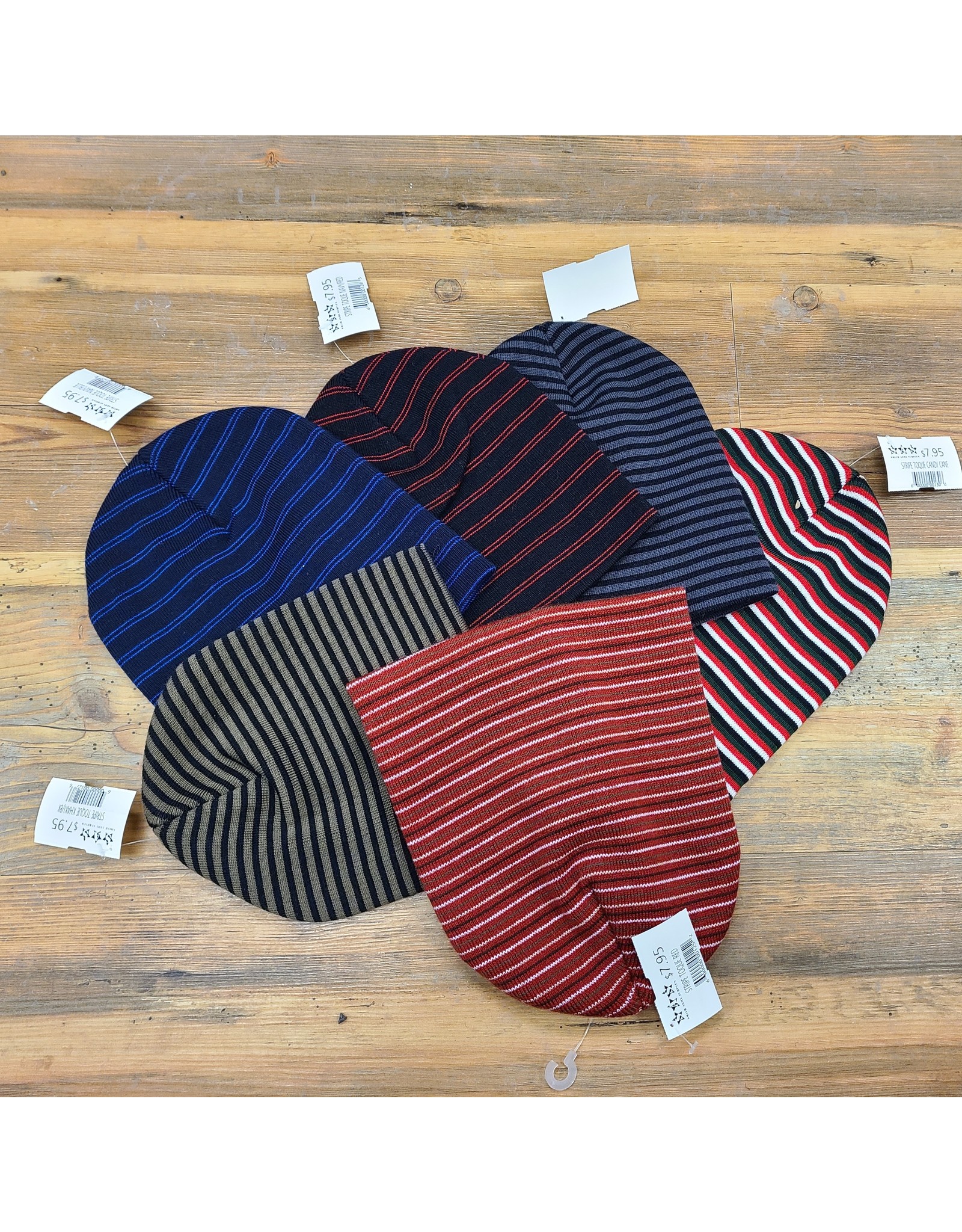 WORLD FAMOUS SALES STRIPE TOQUE