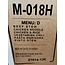 NORTH SYLVA MRE (MEAL READY TO EAT)  CASE MENU A