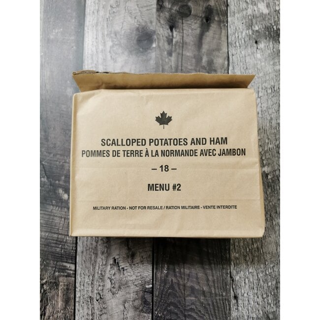 CANADIAN SURPLUS IMP CANADIAN INDIVIDUAL MEAL PACK - BREAKFAST