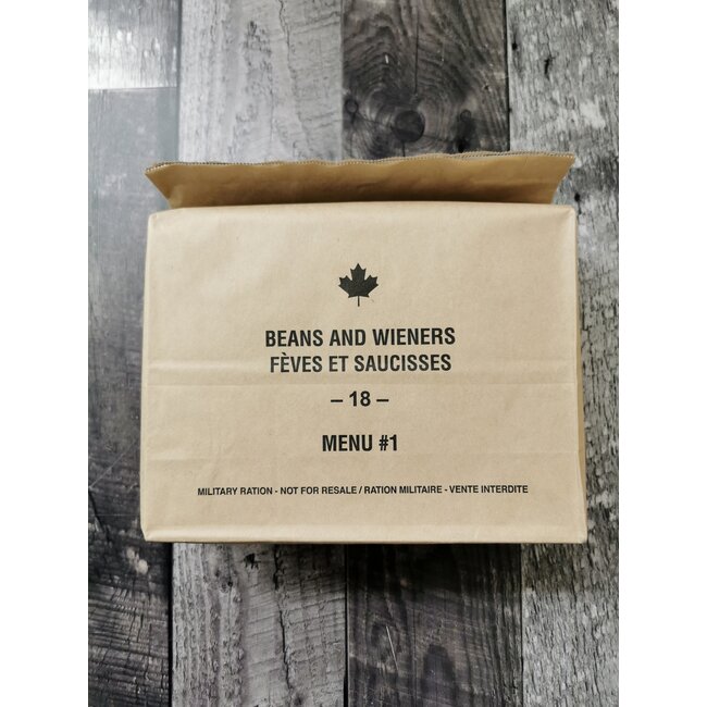 CANADIAN SURPLUS IMP CANADIAN INDIVIDUAL MEAL PACK - BREAKFAST