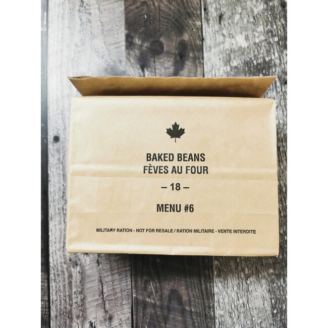CANADIAN SURPLUS IMP CANADIAN INDIVIDUAL MEAL PACK - BREAKFAST