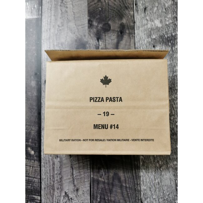 CANADIAN SURPLUS IMP CANADIAN INDIVIDUAL MEAL PACK-LUNCHES