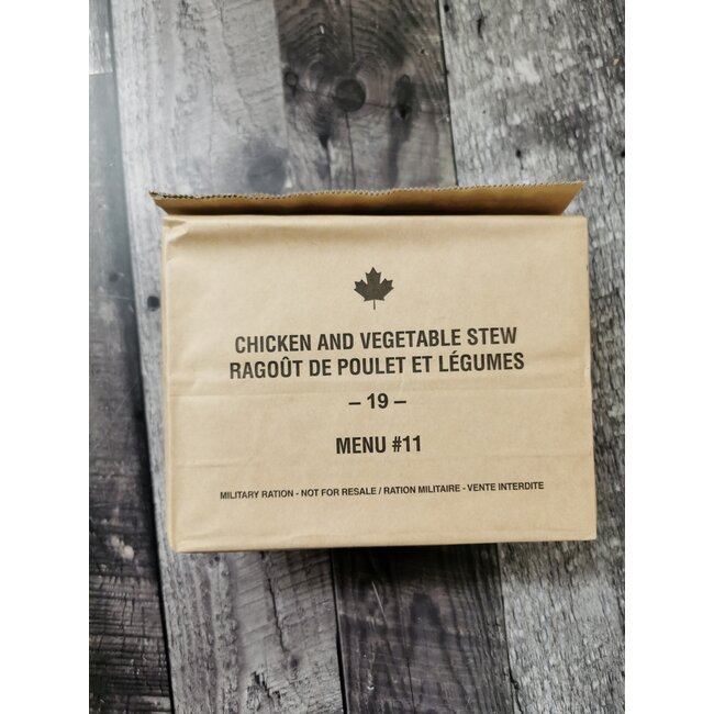 CANADIAN SURPLUS IMP CANADIAN INDIVIDUAL MEAL PACK-LUNCHES