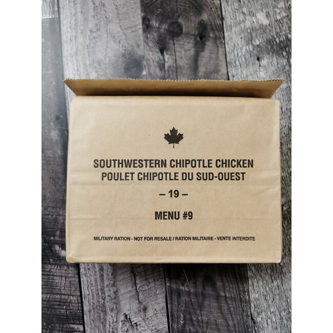 CANADIAN SURPLUS IMP CANADIAN INDIVIDUAL MEAL PACK-LUNCHES