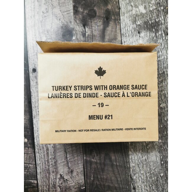 CANADIAN SURPLUS IMP CANADIAN INDIVIDUAL MEAL PACK- SUPPERS