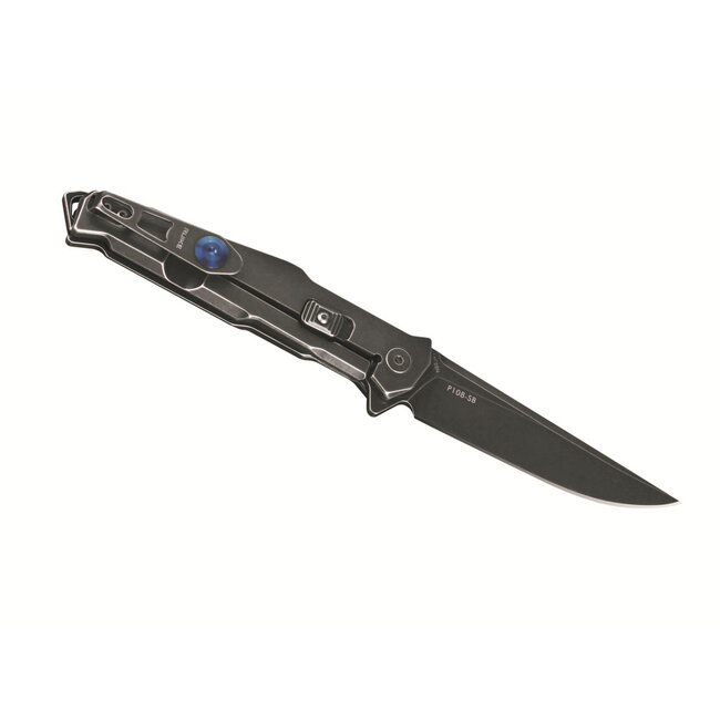 RUIKE KNIVES SLICK BLACKWASH FOLDING KNIFE