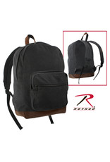 ROTHCO CANVAS TEARDROP PACK W/ LEATHER ACCENT