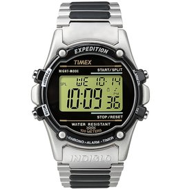 TIMEX DIGITAL EXPEDITION WATCH W/STAINLESS STRAP