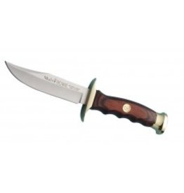 MUELA BW-10 BOWIE KNIFE WITH CORAL  PAKKAWOOD HANDLE