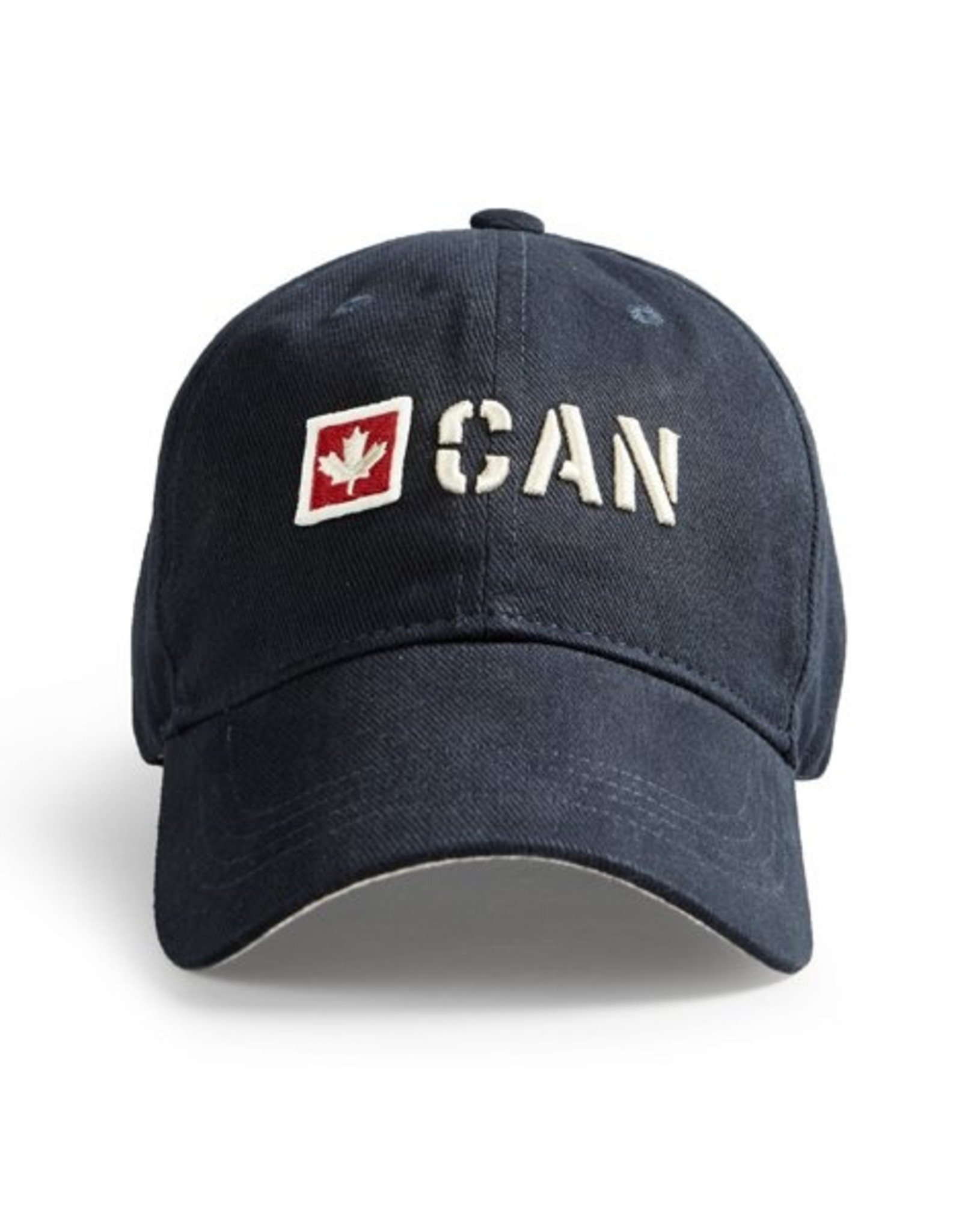 RED CANOE CANADA STENCIL CAP-NAVY