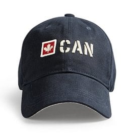 RED CANOE CANADA STENCIL CAP-NAVY