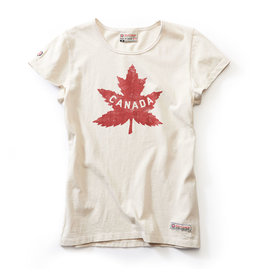 RED CANOE LADIES' CANADA HERTIAGE T-SHIRT