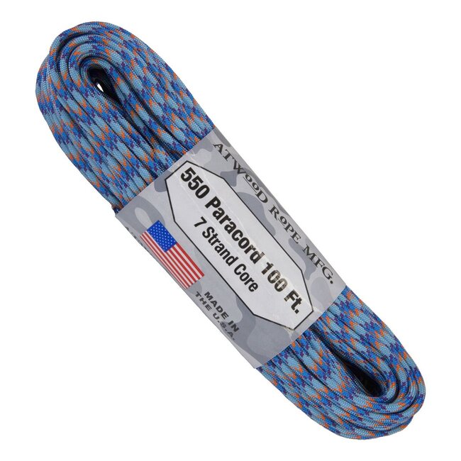 ATWOOD ROPE MFG PARACORD! RANDOM COLOURS
