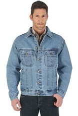 WRANGLER FLANNEL LINED DENIM JACKET