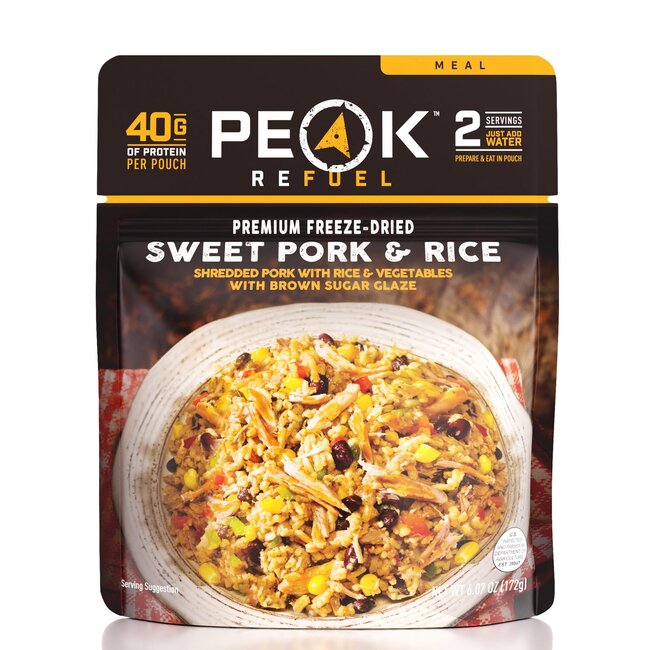 PEAK REFUEL SWEET PORK & RICE