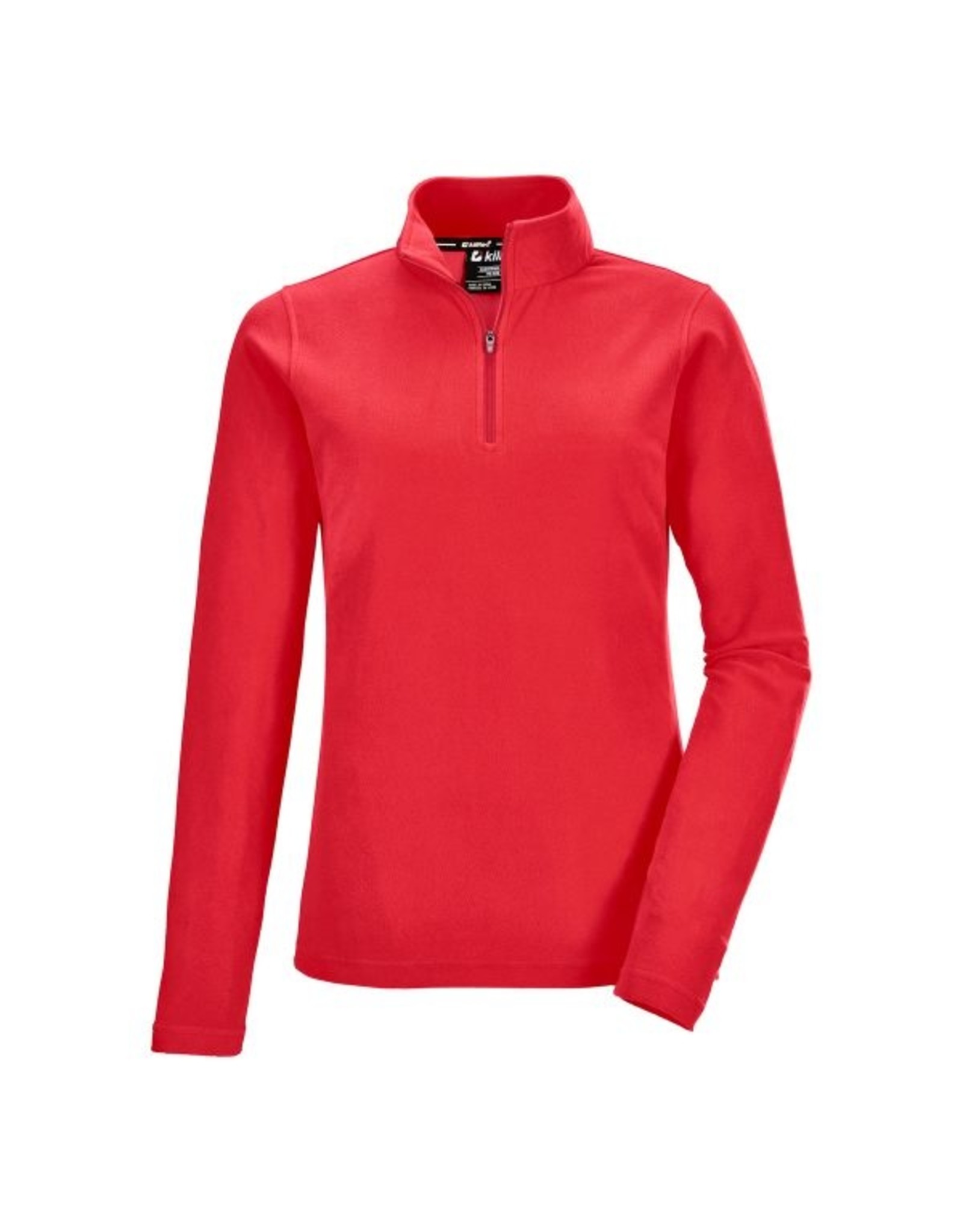 KILLTEC MICROFLEECE SHIRT WITH COLLAR AND ZIPPER