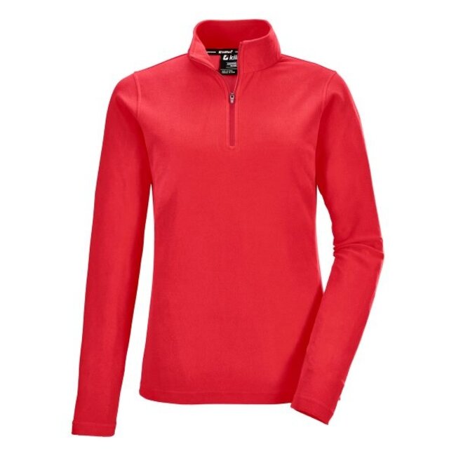 KILLTEC MICROFLEECE SHIRT WITH COLLAR AND ZIPPER