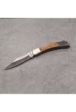 FOLDING KNIFE W/WOOD HANDLE NK813-40K - Smith Army Surplus