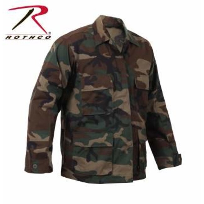 ROTHCO WOODLAND BDU COMBAT SHIRT