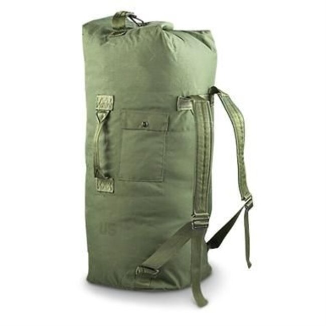 U.S. SURPLUS U.S. NYLON TOP LOAD DUFFLE BAG