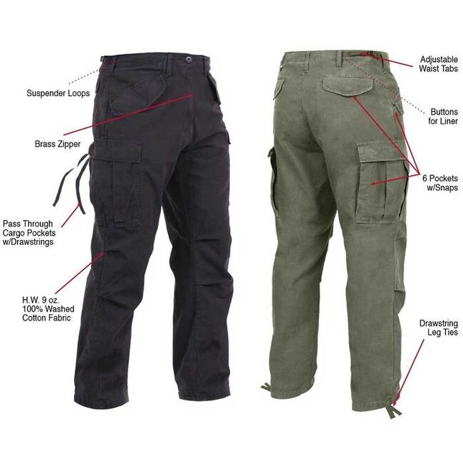 ROTHCO REPRO VINTAGE M-65 FIELD PANTS