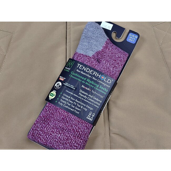 NORFOLK ALFIE EXTRA-WIDE CUSHIONED WOOL BAMBOO CREW SOCKS