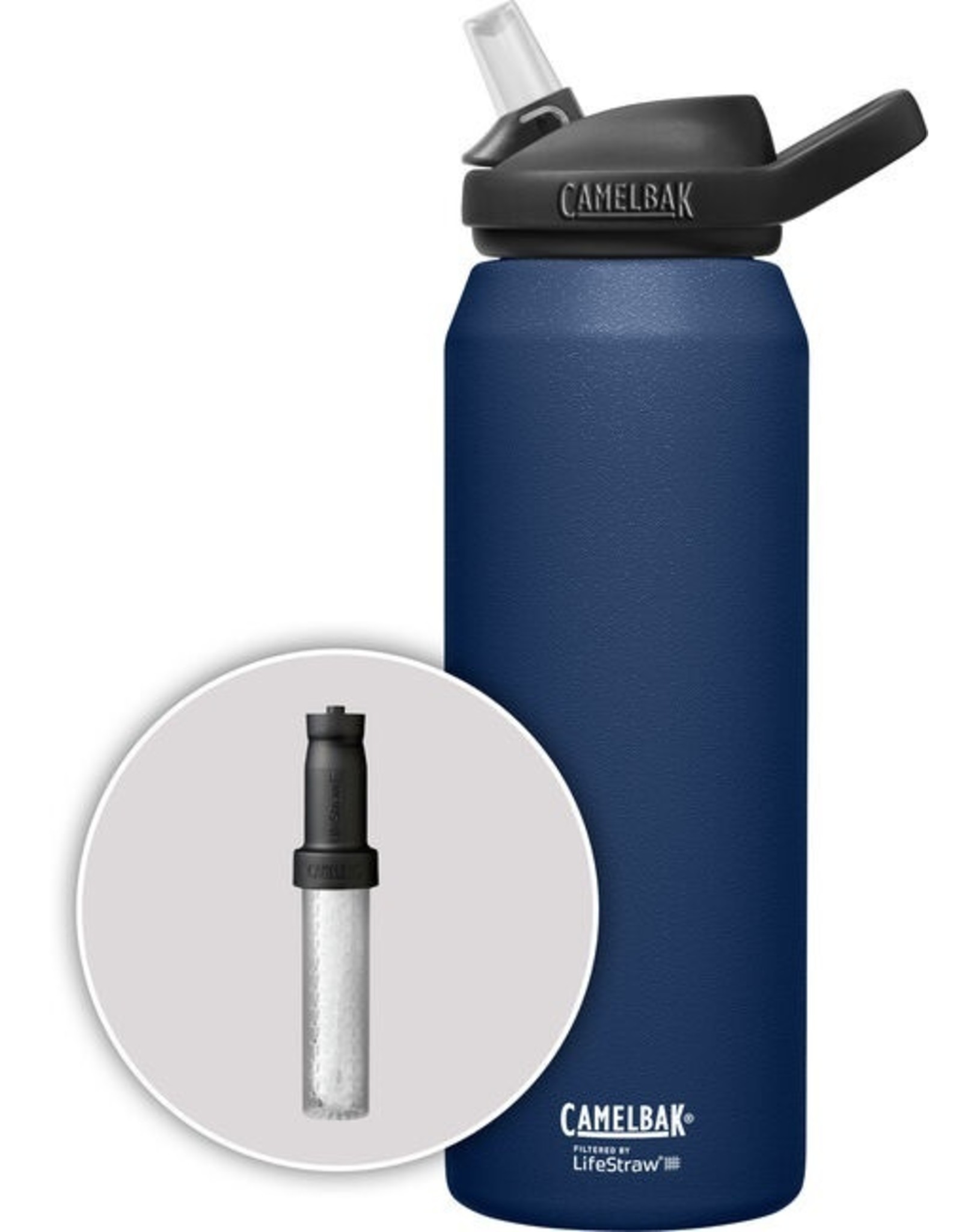 CAMELBAK EDDY+32oz SST VACUUM INSULATED BOTTLE FILTERED BY LIFESTRAW