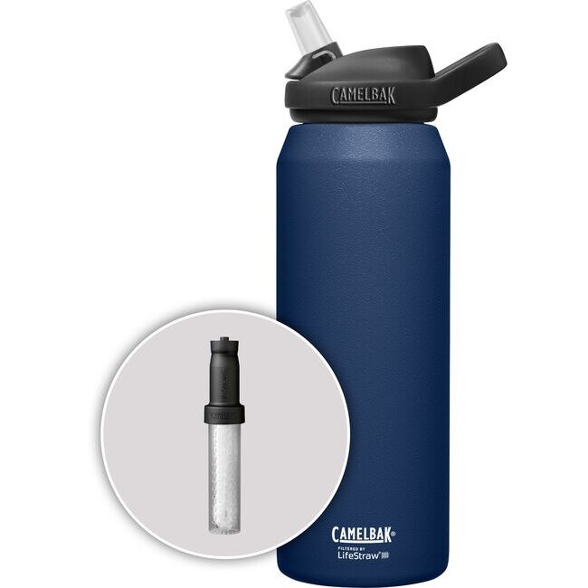 CAMELBAK EDDY+32oz SST VACUUM INSULATED BOTTLE FILTERED BY LIFESTRAW