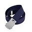JACKSTER INC WEB BELT SILVER BUCKLE