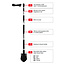 FOX TACTICAL GEAR MULTIPURPOSE 8 IN 1 SURVIVAL SHOVEL