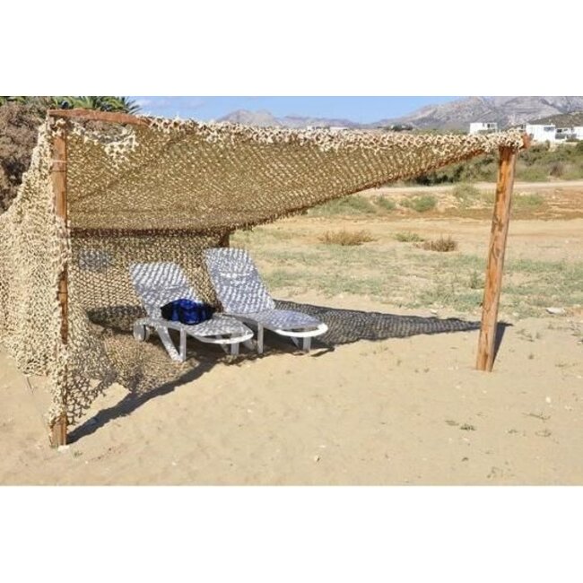 CANADIAN SURPLUS DESERT CAMO NET (VARYING SIZES)