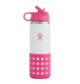 HYDRO FLASK 20OZ KIDS WIDE STRAW LID & BOOT - PUNCH