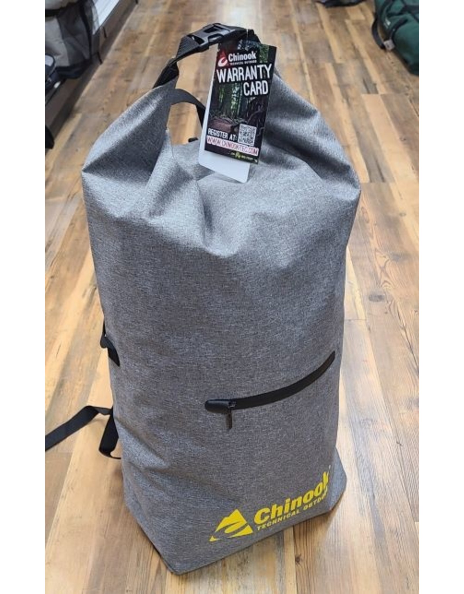 CHINOOK TECHNICAL OUTDOOR TEMAGAMI 40L DRY BACKPACK - GREY