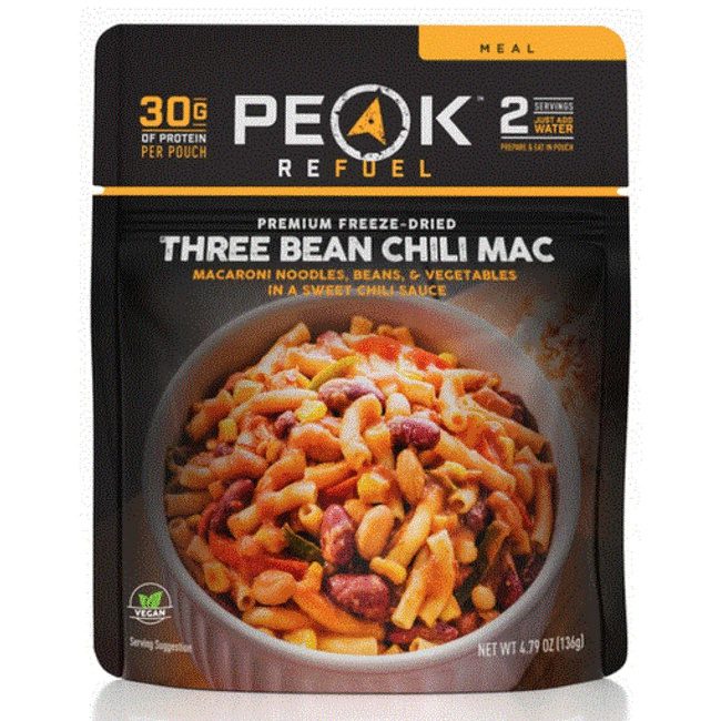 PEAK REFUEL THREE BEAN CHILI MAC