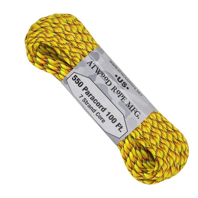 ATWOOD ROPE MFG PARACORD! RANDOM COLOURS